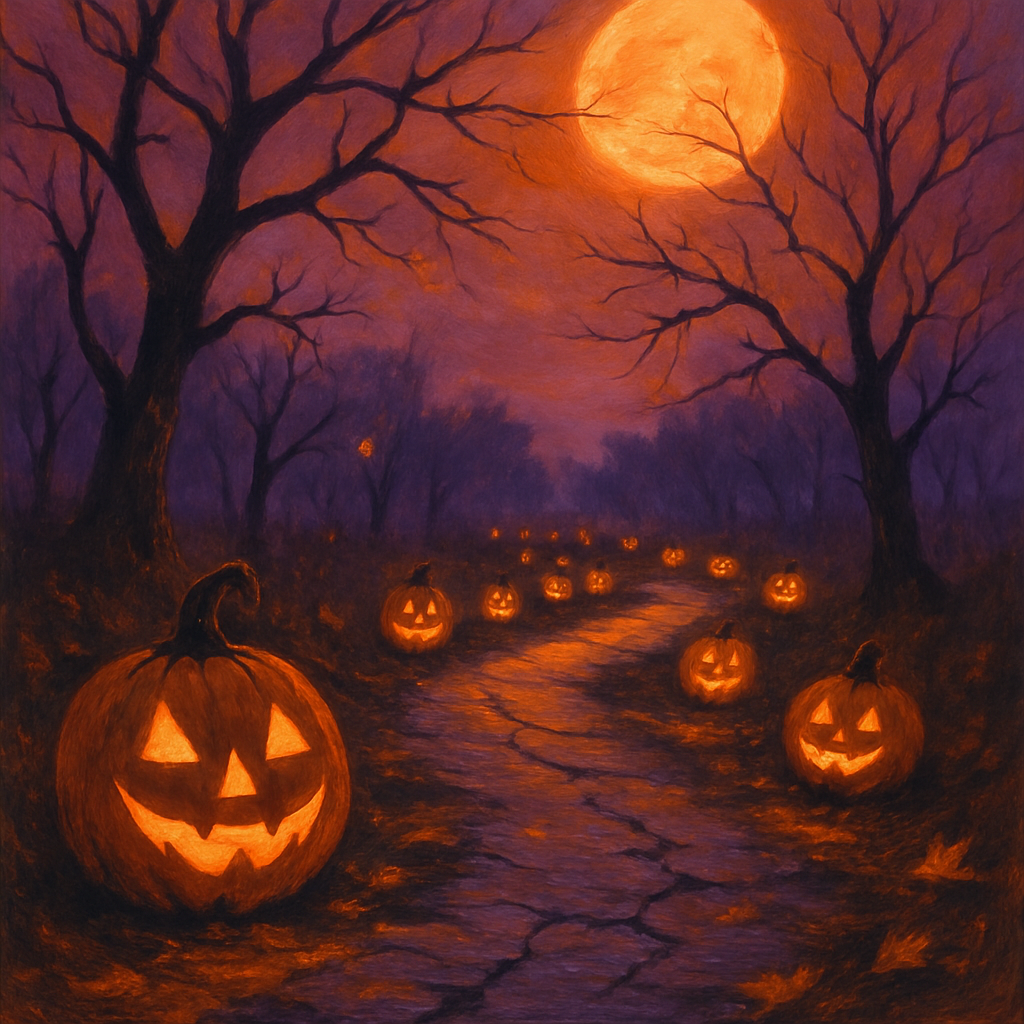 The Hollow Lantern Path Paint by numbers kits