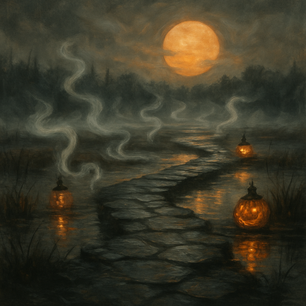 The Wisping Causeway paint by numbers