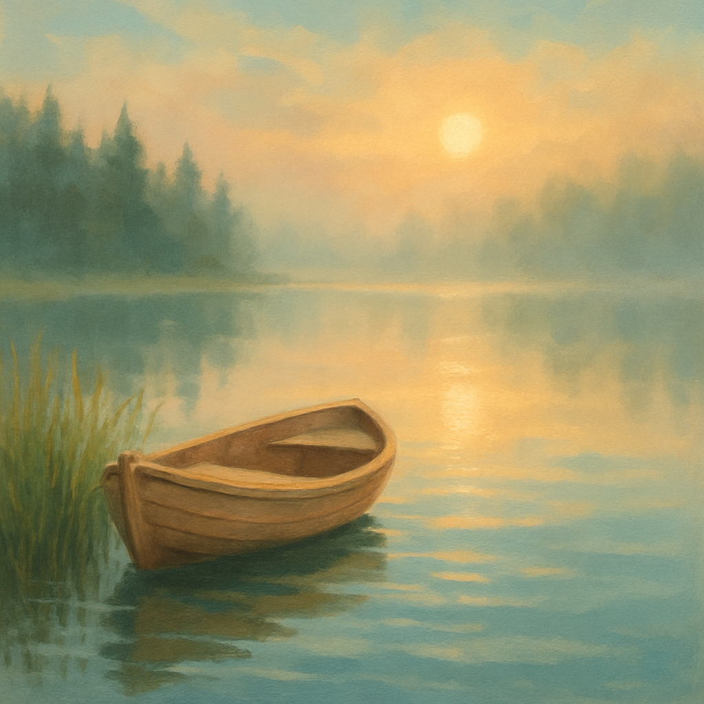 Morning Lake Haven paint by number