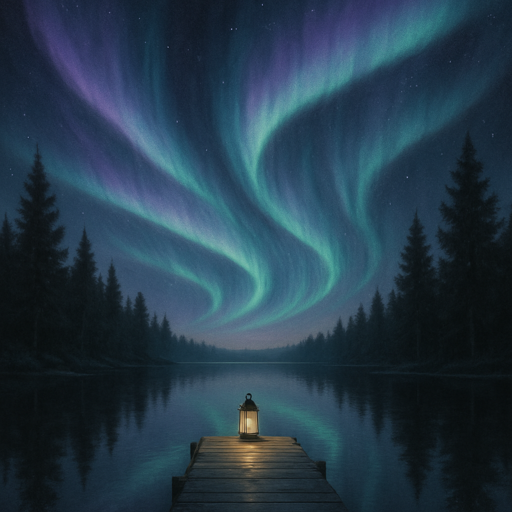 Inspire Aurora Sparks Paint by numbers kits