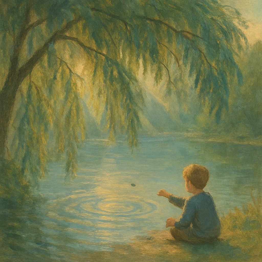 Willow Bend Morning Paint by numbers art