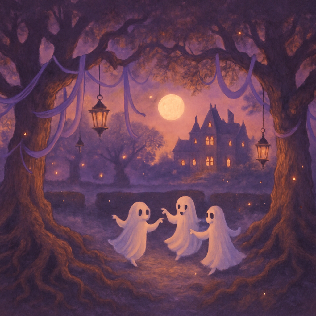 Lantern Garden Of Whispering Oaks paint by numbers