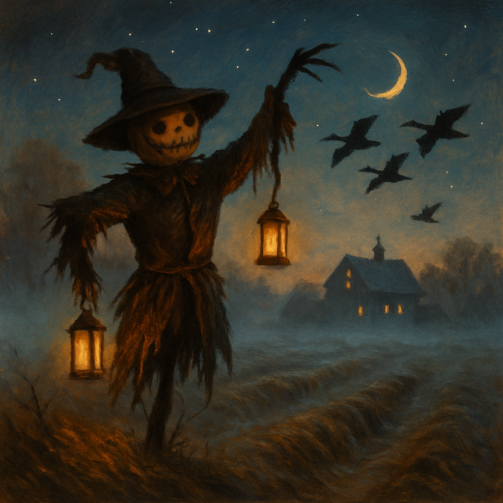 Twilight Scarecrow Sentinel Paint by numbers kits