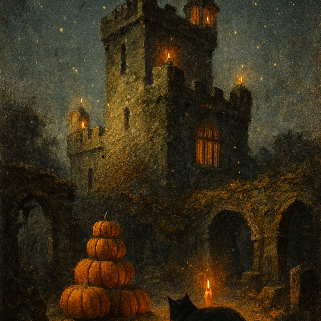 Glimmer Of The Lantern Keep Paint by numbers art