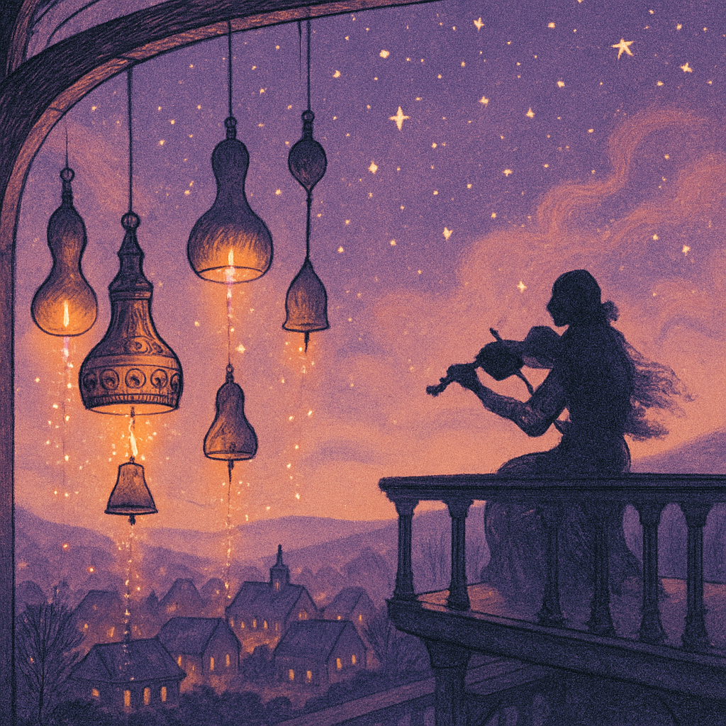 The Lantern Terrace Of Lost Songs Paint by numbers kits