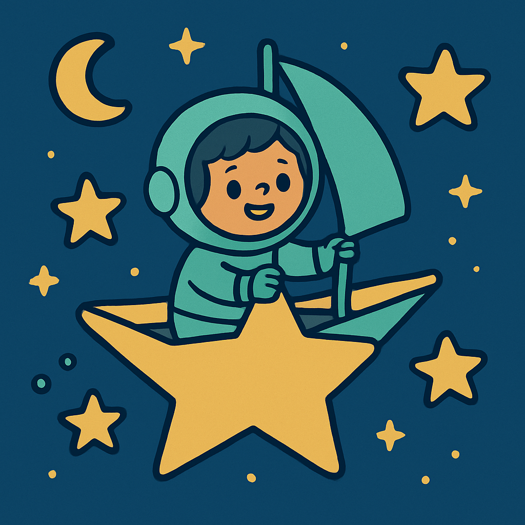 Star Sailor Adventure painting number kit