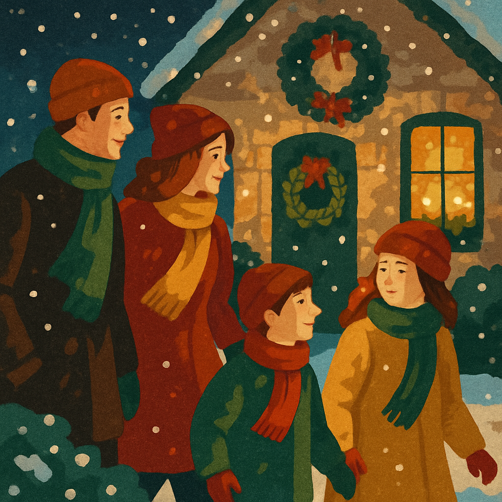 Holiday Hearthside Stroll paint by color