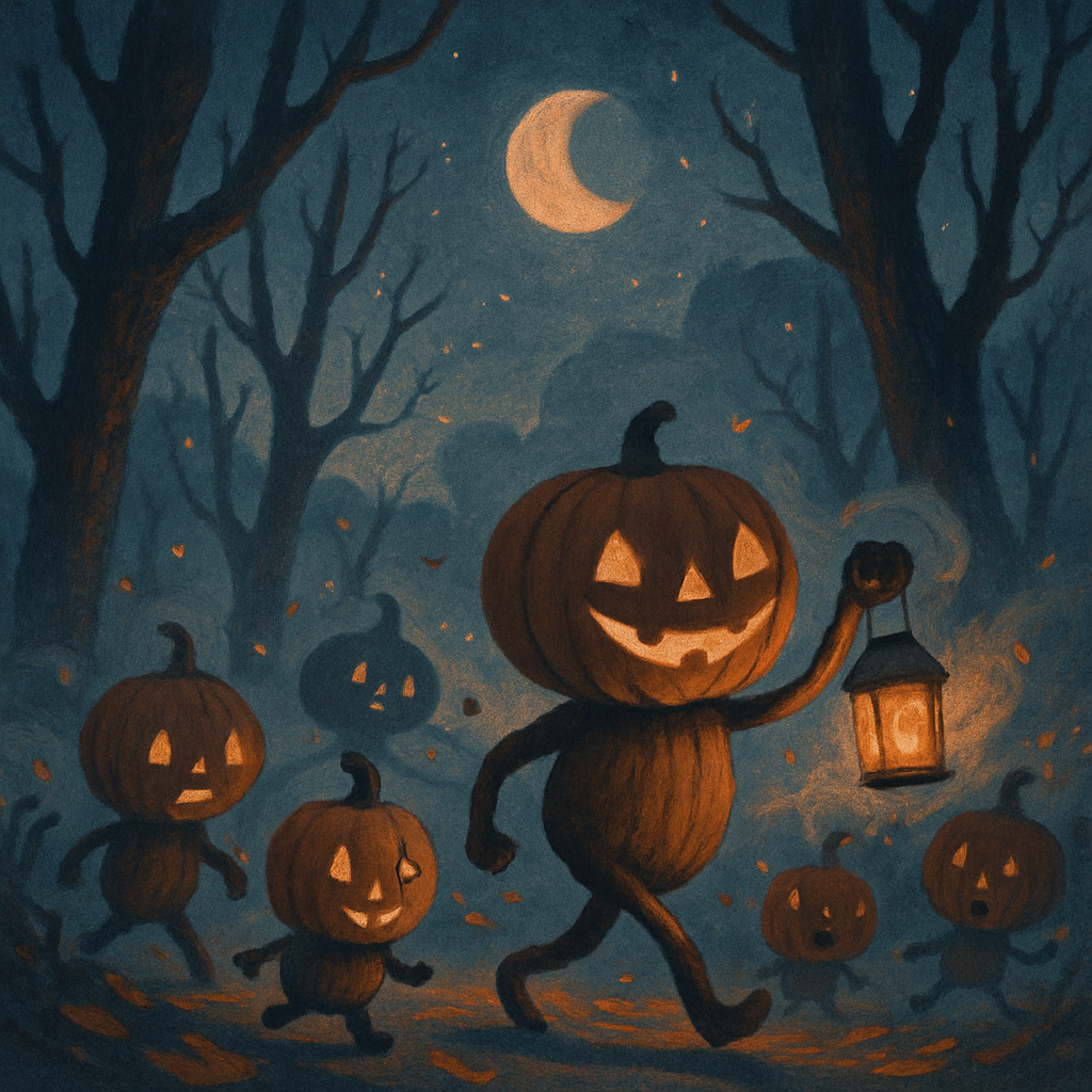 Pumpkinmen Of Ashgrove Paint by numbers kits
