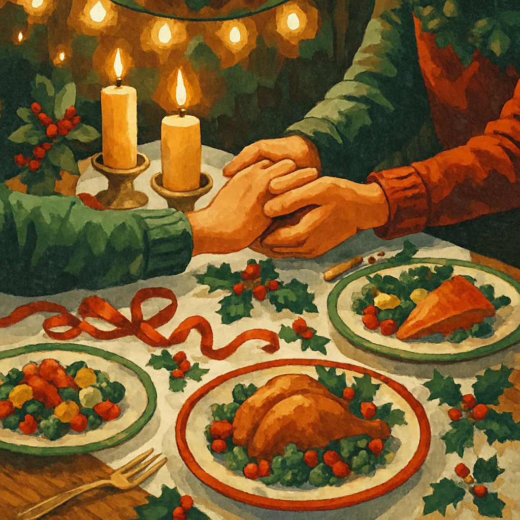 Festive Feast Of Ribbons paint by number
