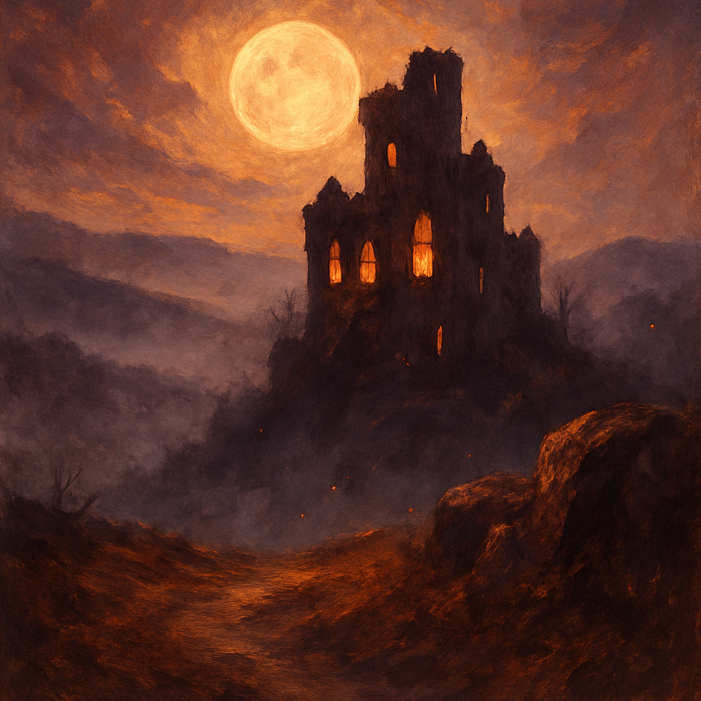 Beacon Of The Hollow Keep Number painting