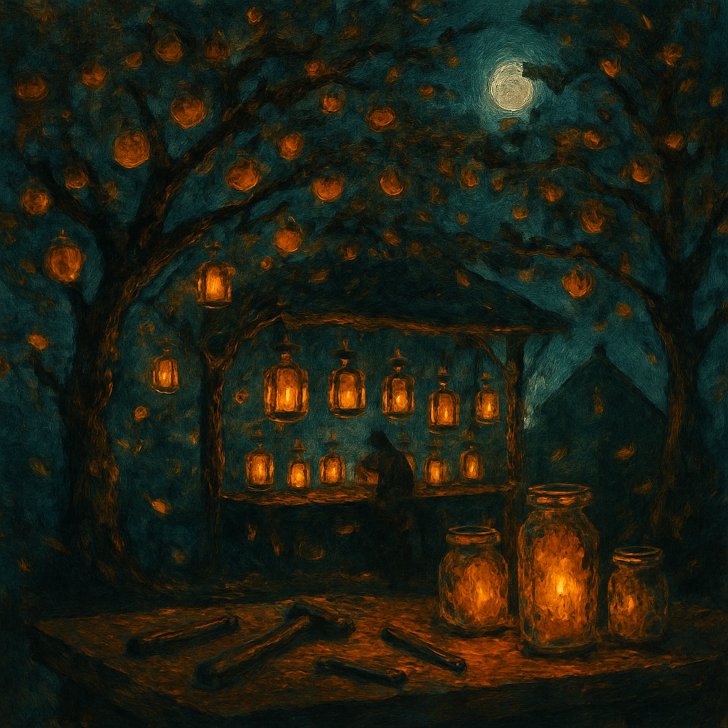 The Lanternwright’s Orchard paint by numbers