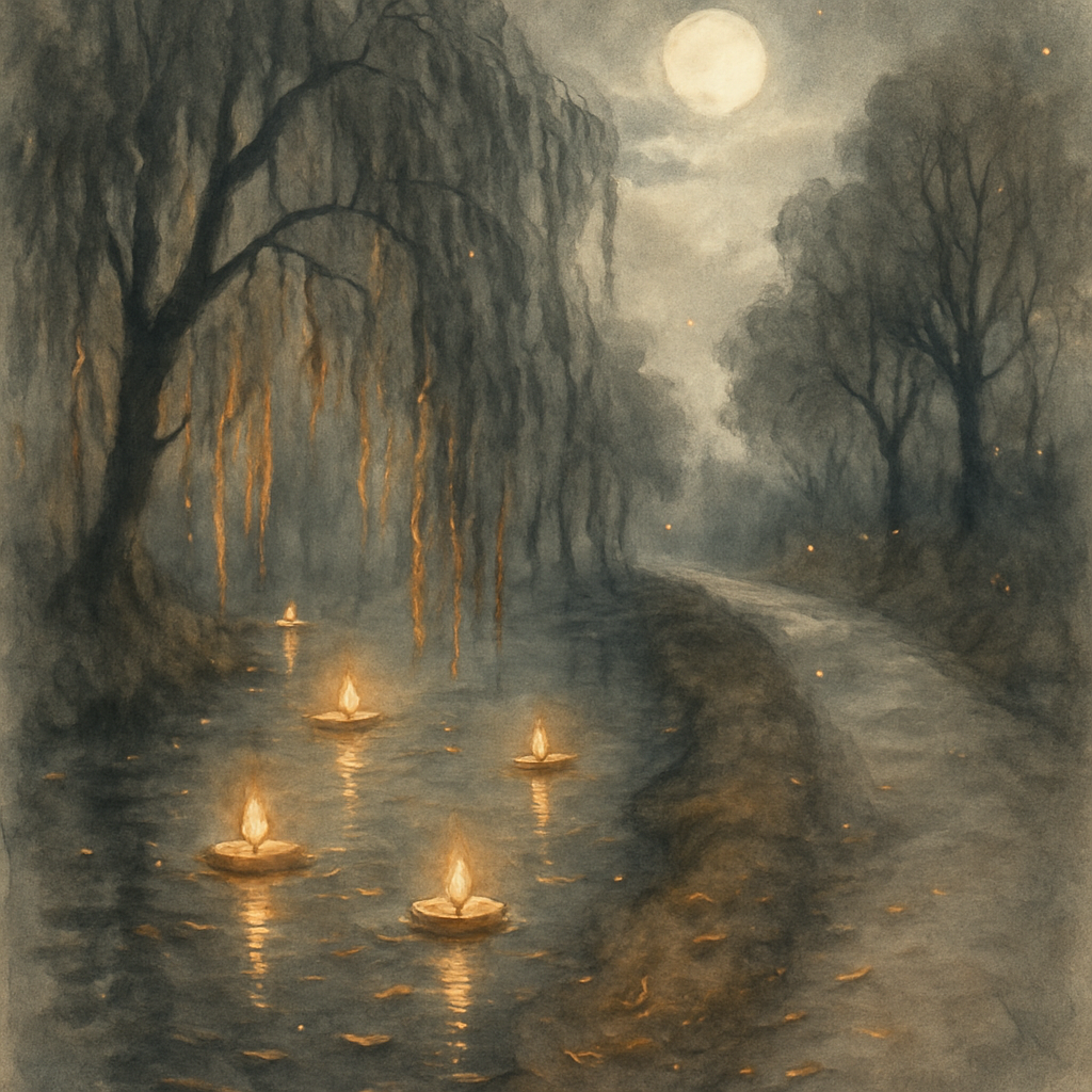 Willowmere Candlewalk DIY paint by numbers