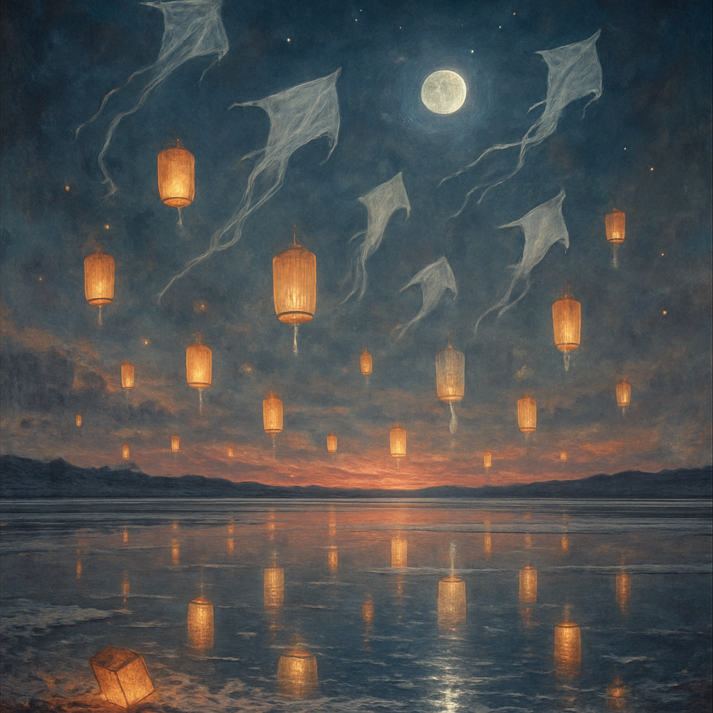 The Hollowwind Salt Flats Number painting