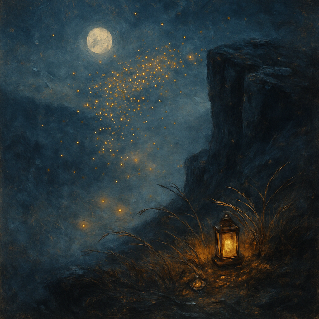 Fog And Firefly Overlook Numbered painting kits