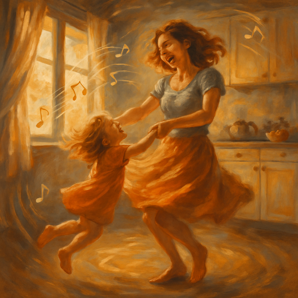 Dance Together In Kitchen Light DIY paint by numbers