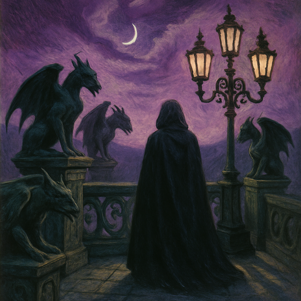 Gothic Lantern Overlook Paint by numbers kits
