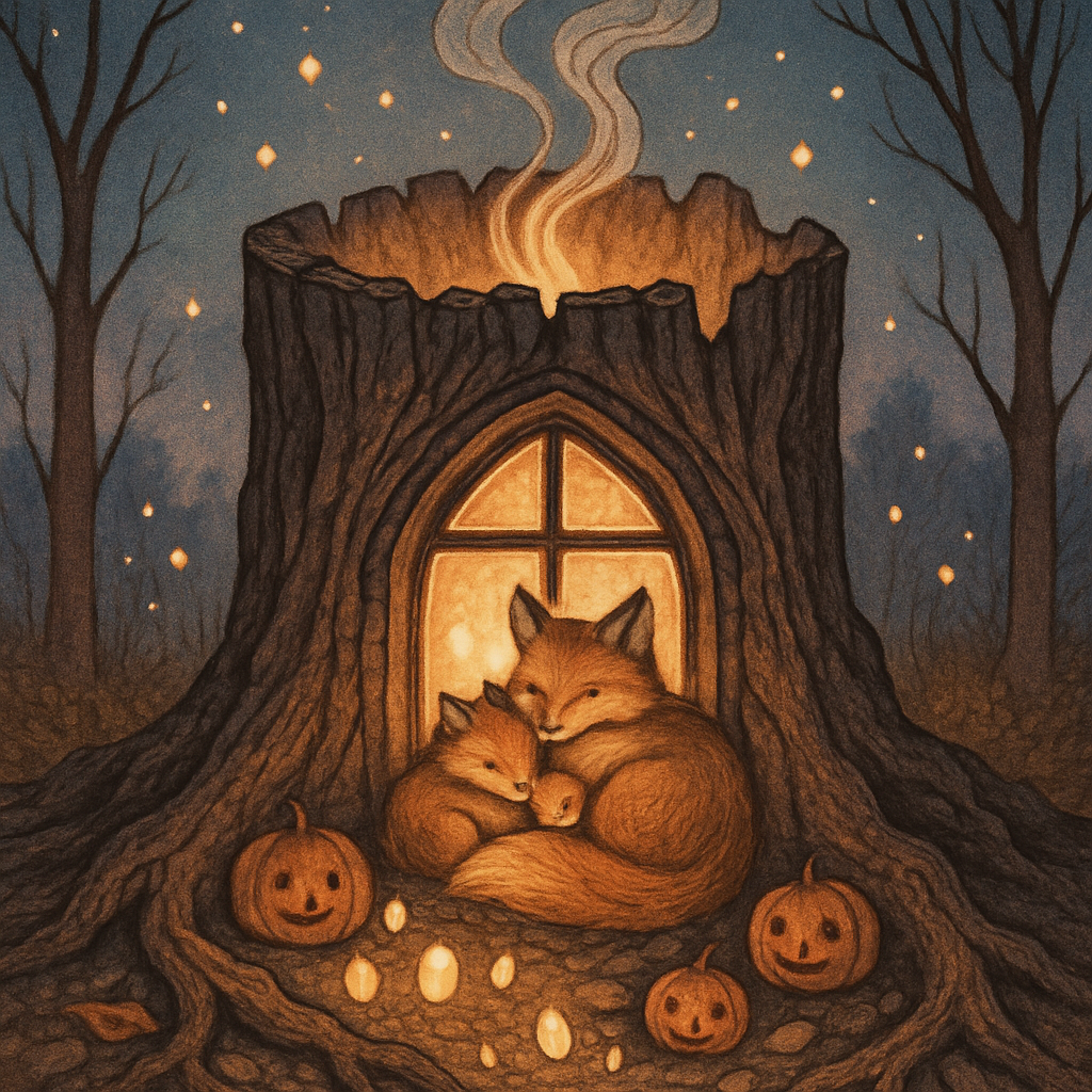 Lanterned Hollow Of The Fox Number painting