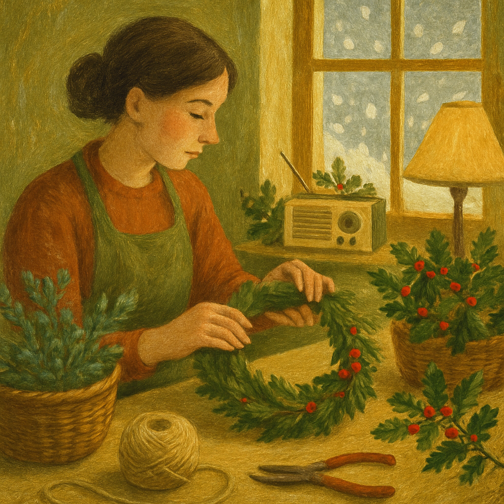 Wreathmakers Corner paint by color