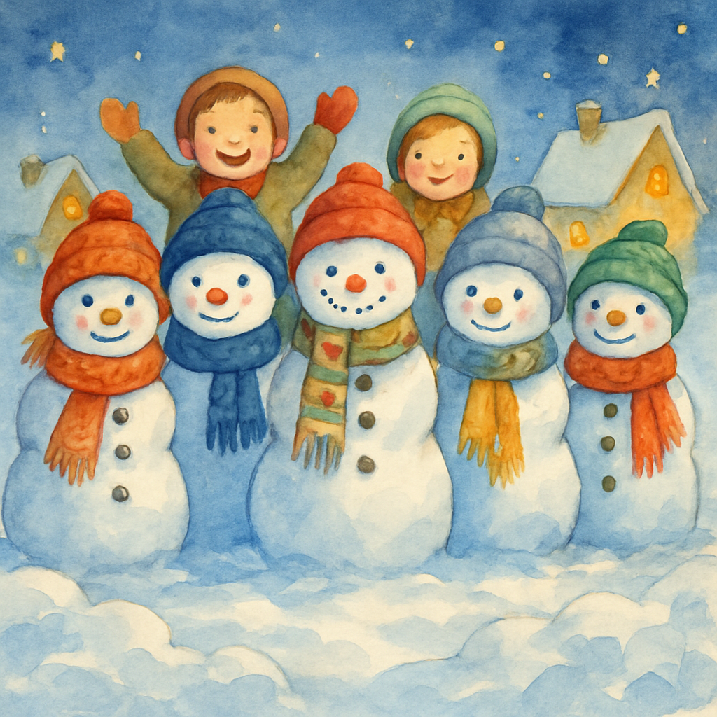Hearthside Snowman Council Paint by numbers kits
