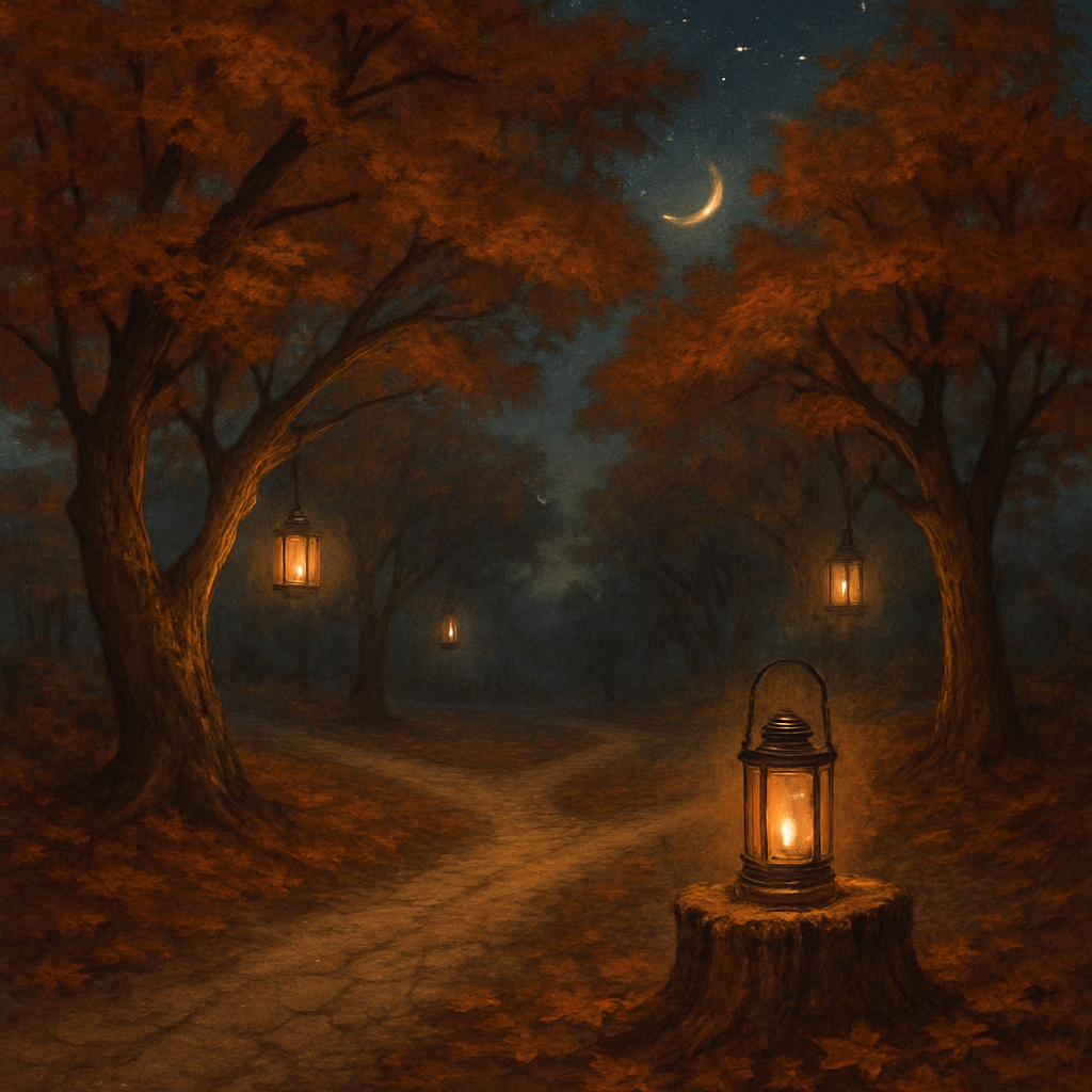 Crossroads Of The Whispering Maples Paint by numbers kits