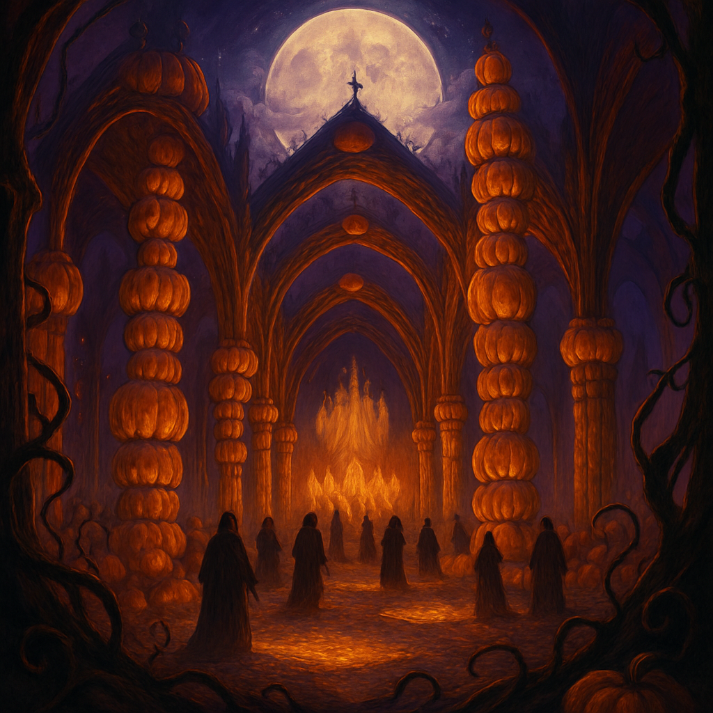 Moonshade Pumpkin Cathedral paint by color