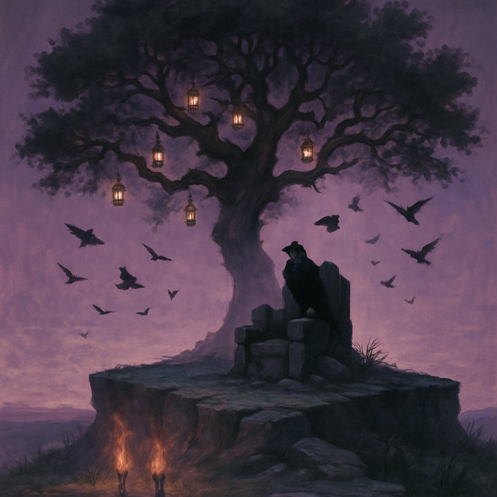 Lantern Plateau Of The Raven King paint by numbers