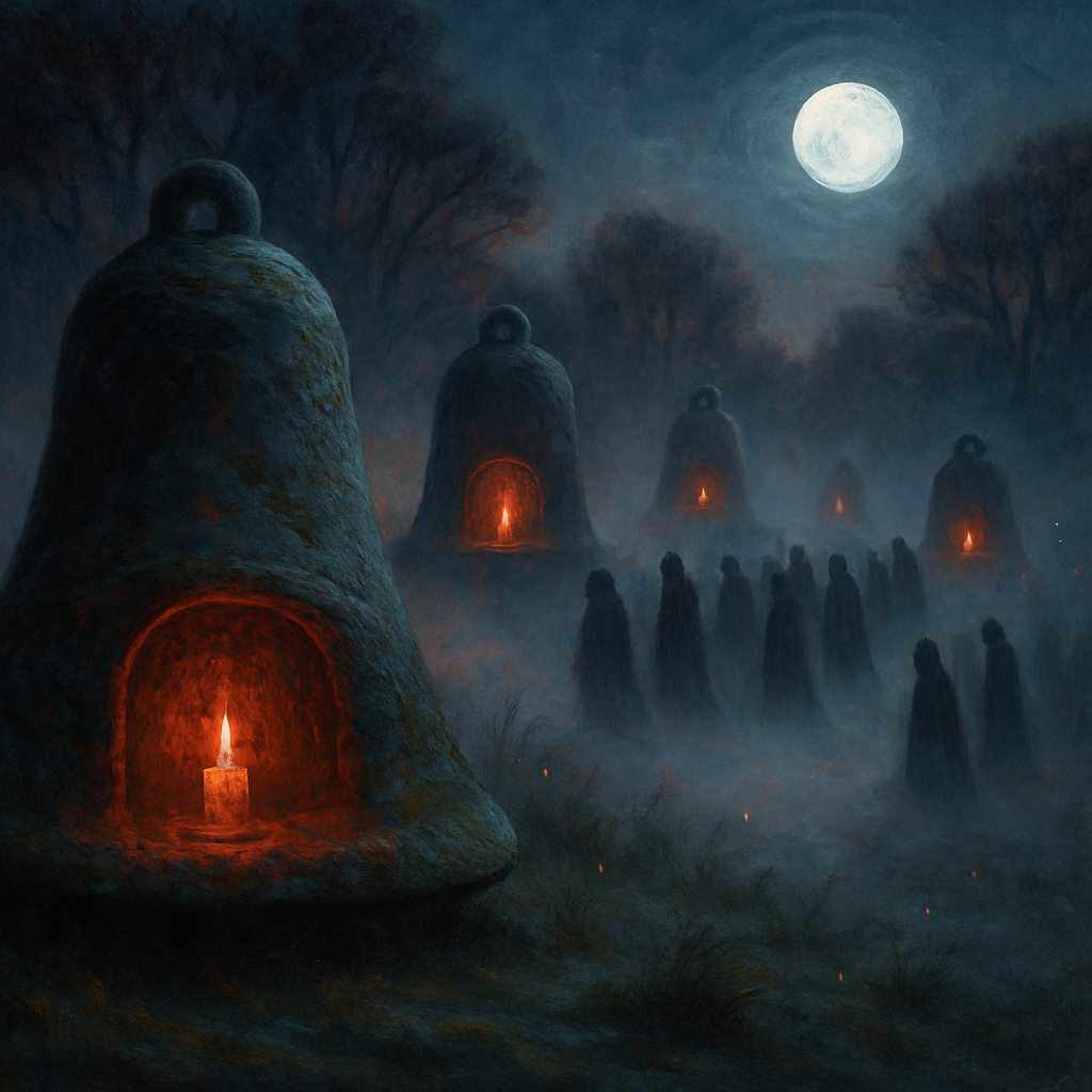 Moonlit Hollow Of The Stone Bells paint by number
