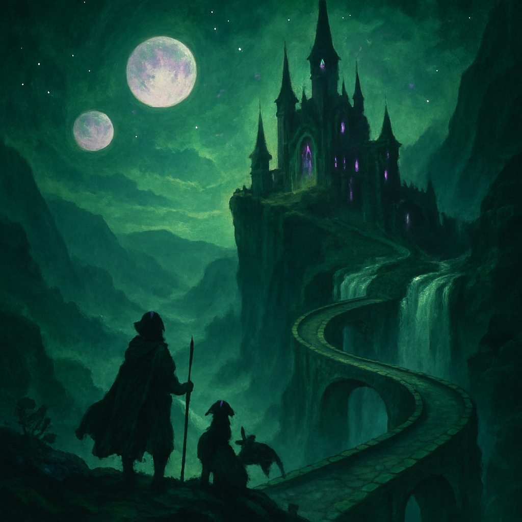 Fantasy Evergreen Citadel paint by color