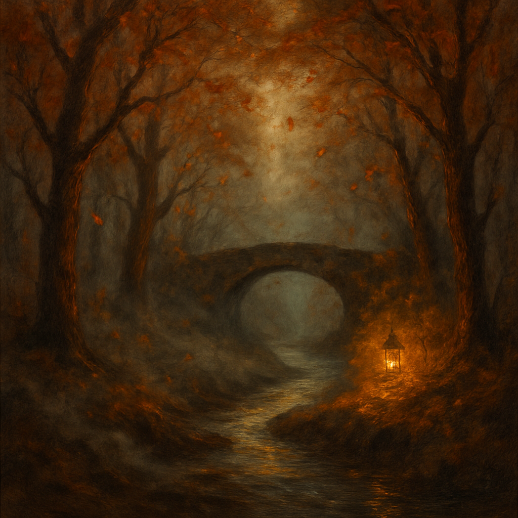 Autumn Whispers In The Hollow paint by numbers