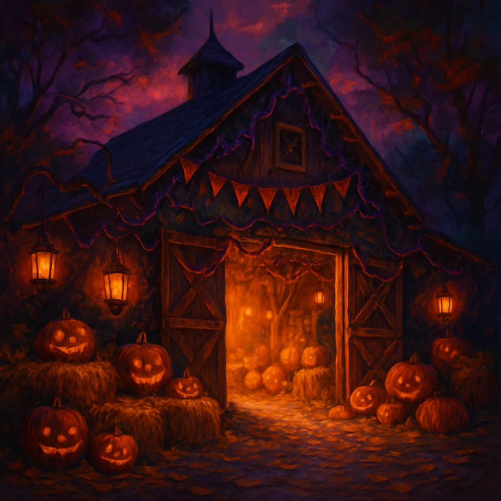 Mystical Harvest Festival DIY paint by numbers