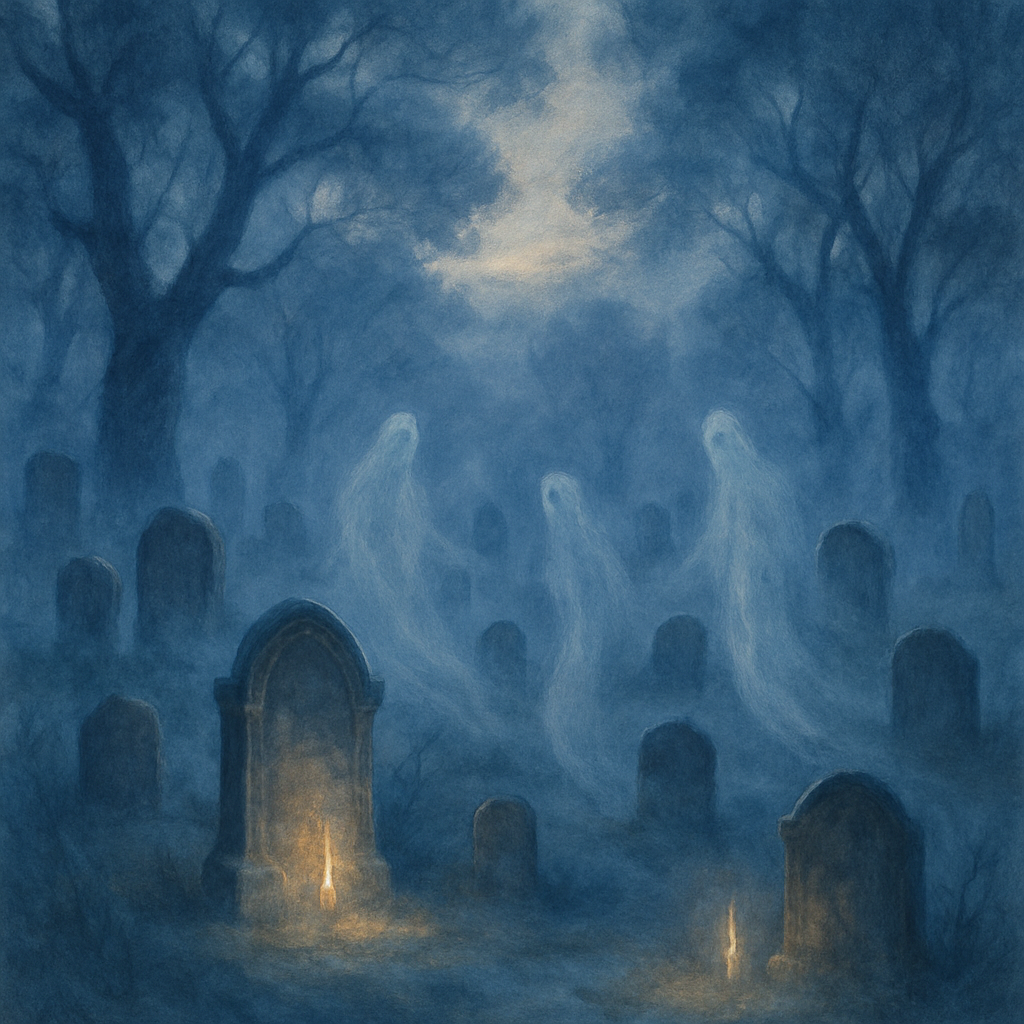 Wandering Spirits At Dusk Painting by numbers kit
