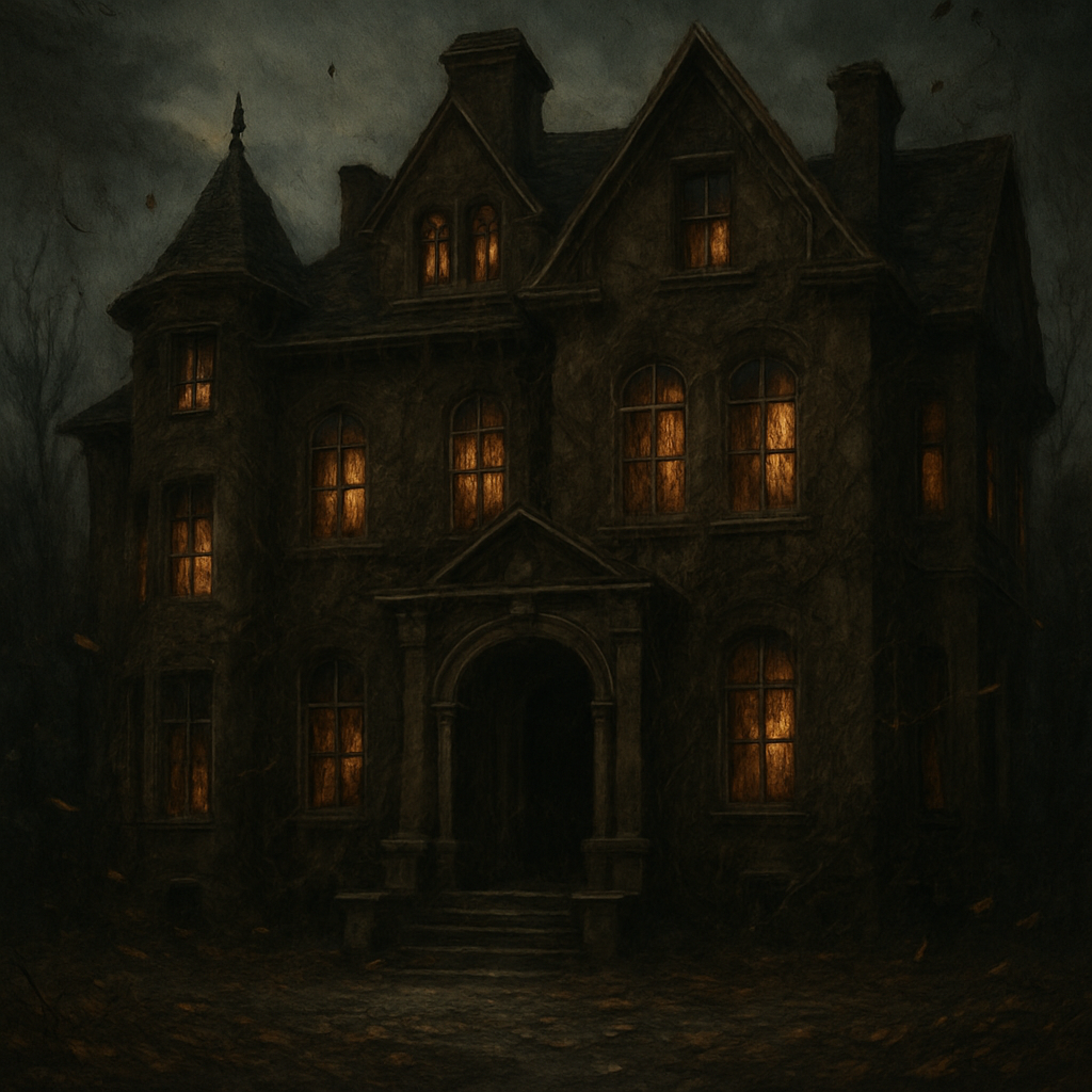 Twilight Horror Hall Painting by numbers kit