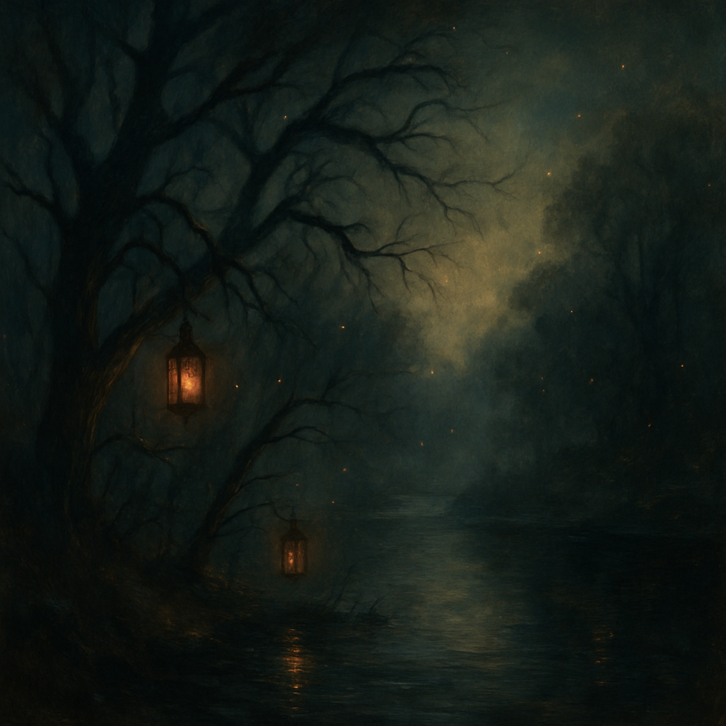 Hallow’s Evening Lament Paint by numbers art