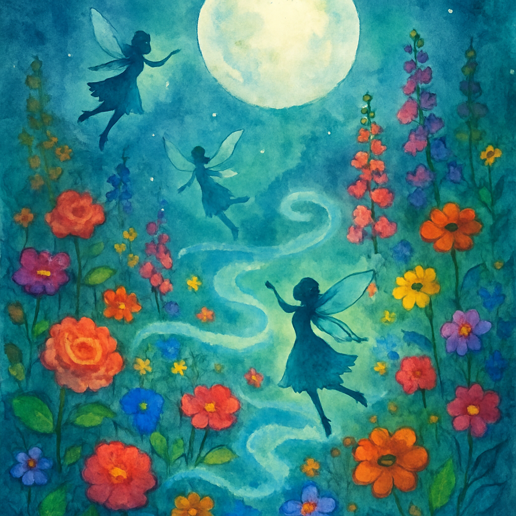 Serenade Of Midnight Fogs Painting by numbers kit