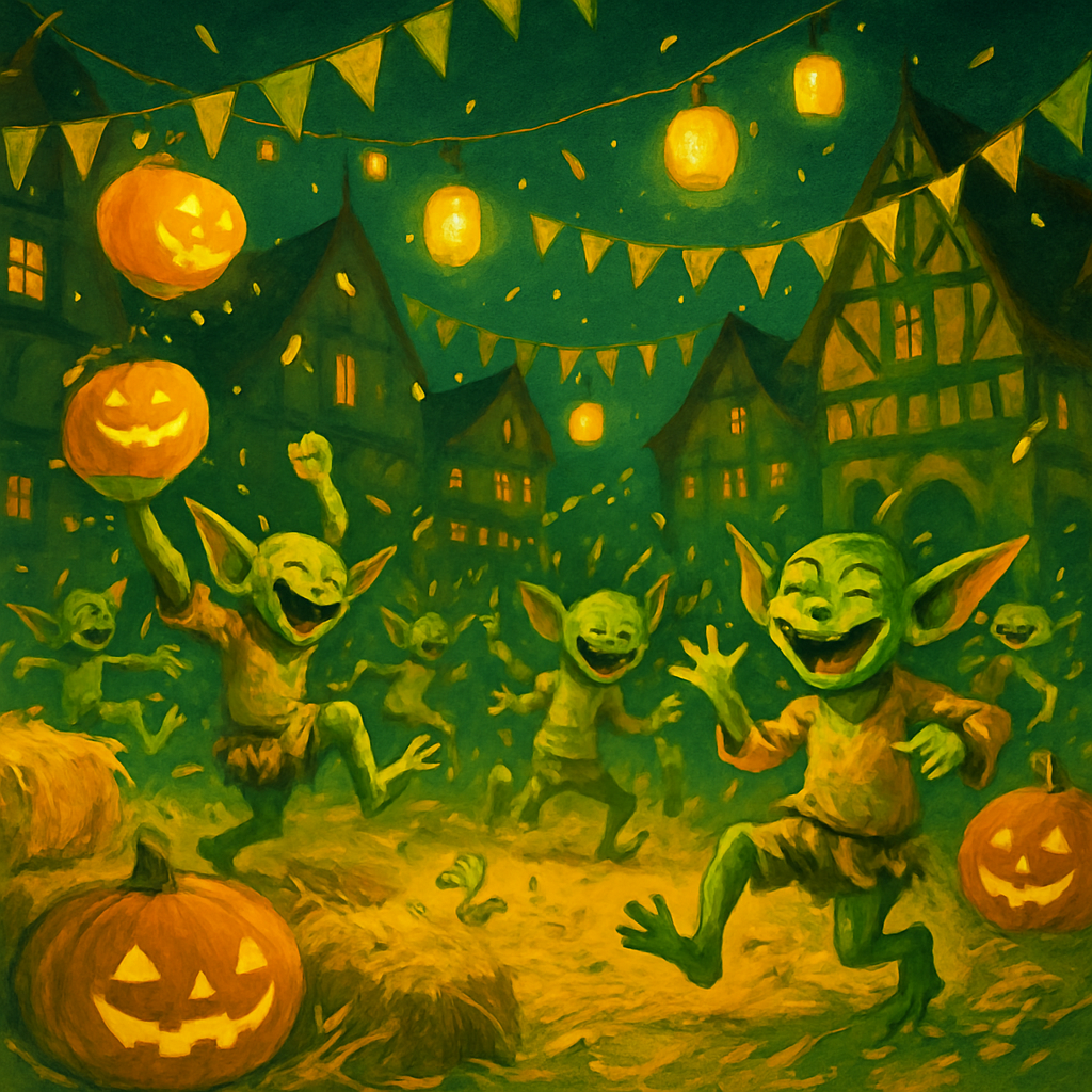 Moonlit Goblin’s Festival paint by number