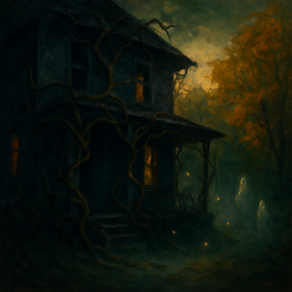 Wraiths Among Twisted Vines painting number kit