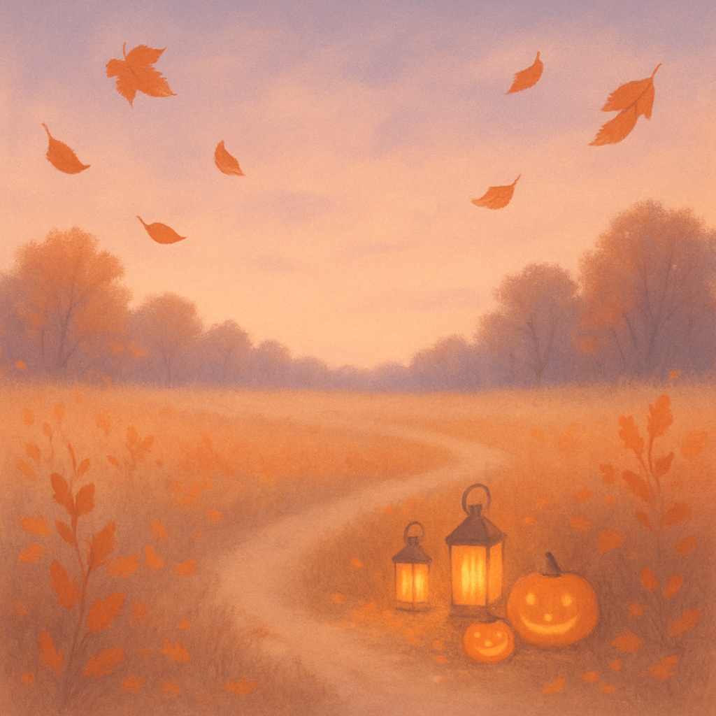 Serene Fields Of Autumn’s Embrace painting number kit