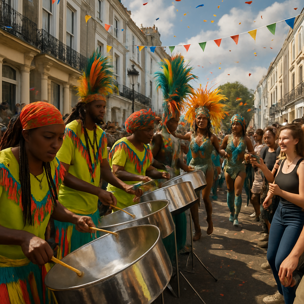Notting Hill Carnival Steelband Rhythm painting number kit