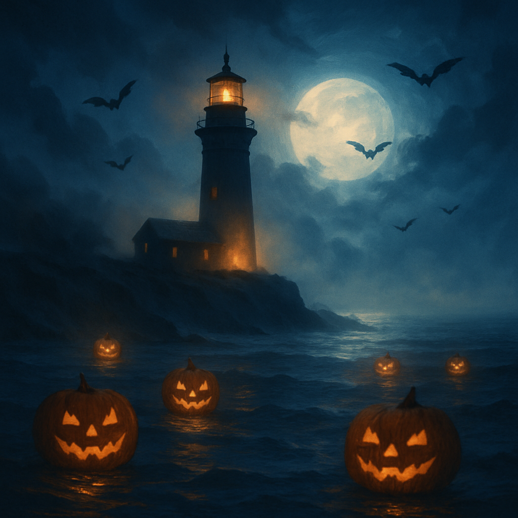 Lighthouse Of Lost Lanterns DIY paint by numbers