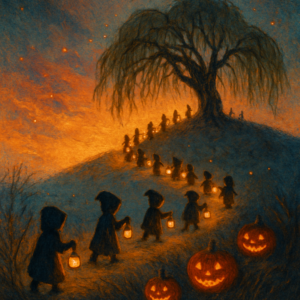 Crescent Hill Lantern Folk DIY paint by numbers