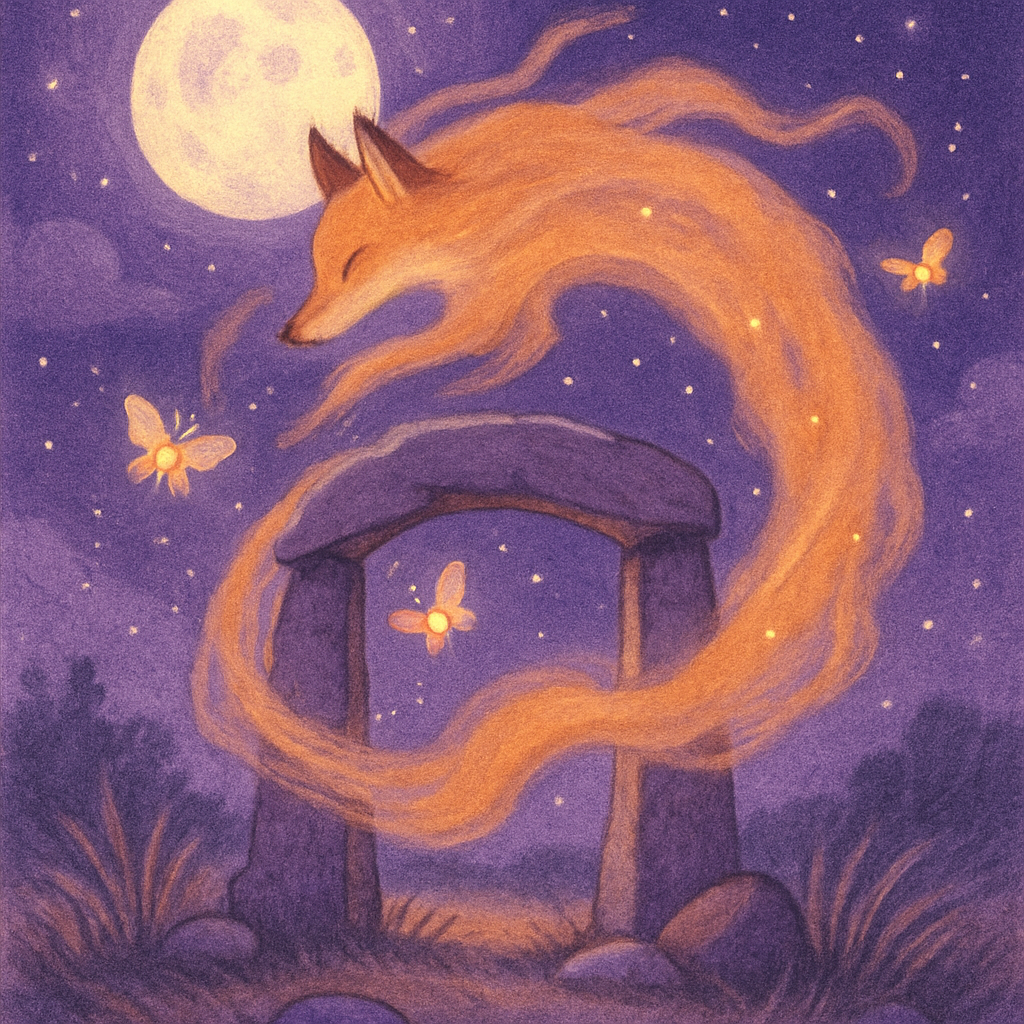 Stone Circle Of The Hollow Fox paint by numbers