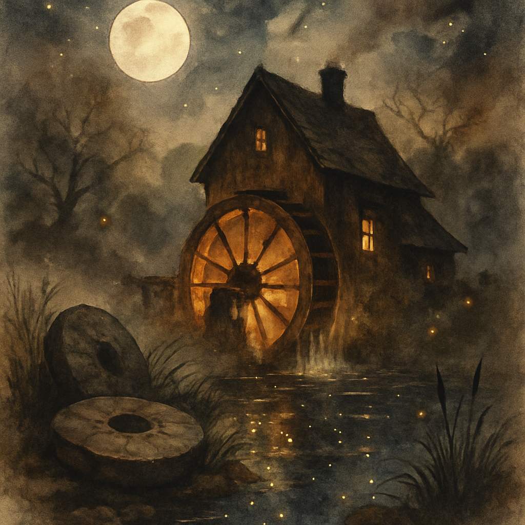 Lanterns Of The Hollow Mill paint by numbers