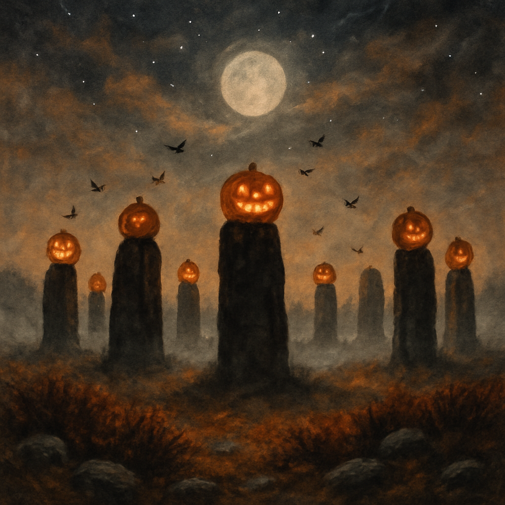 The Hollow Lantern Menhir Paint by numbers art
