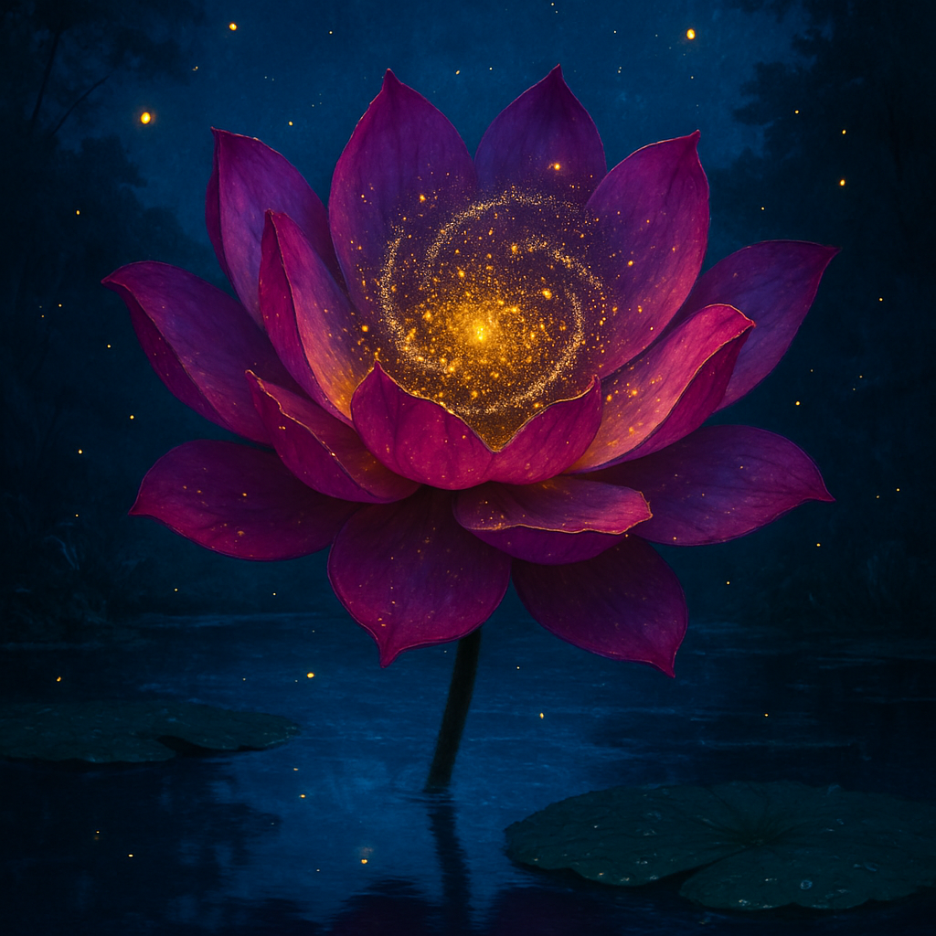 Flower Cosmic Bloom paint by color