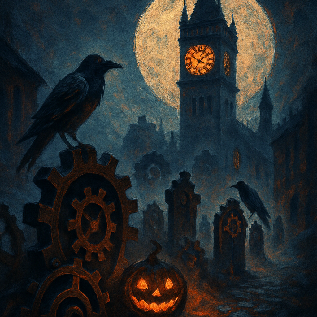 Clockwork Grave Lane painting number kit