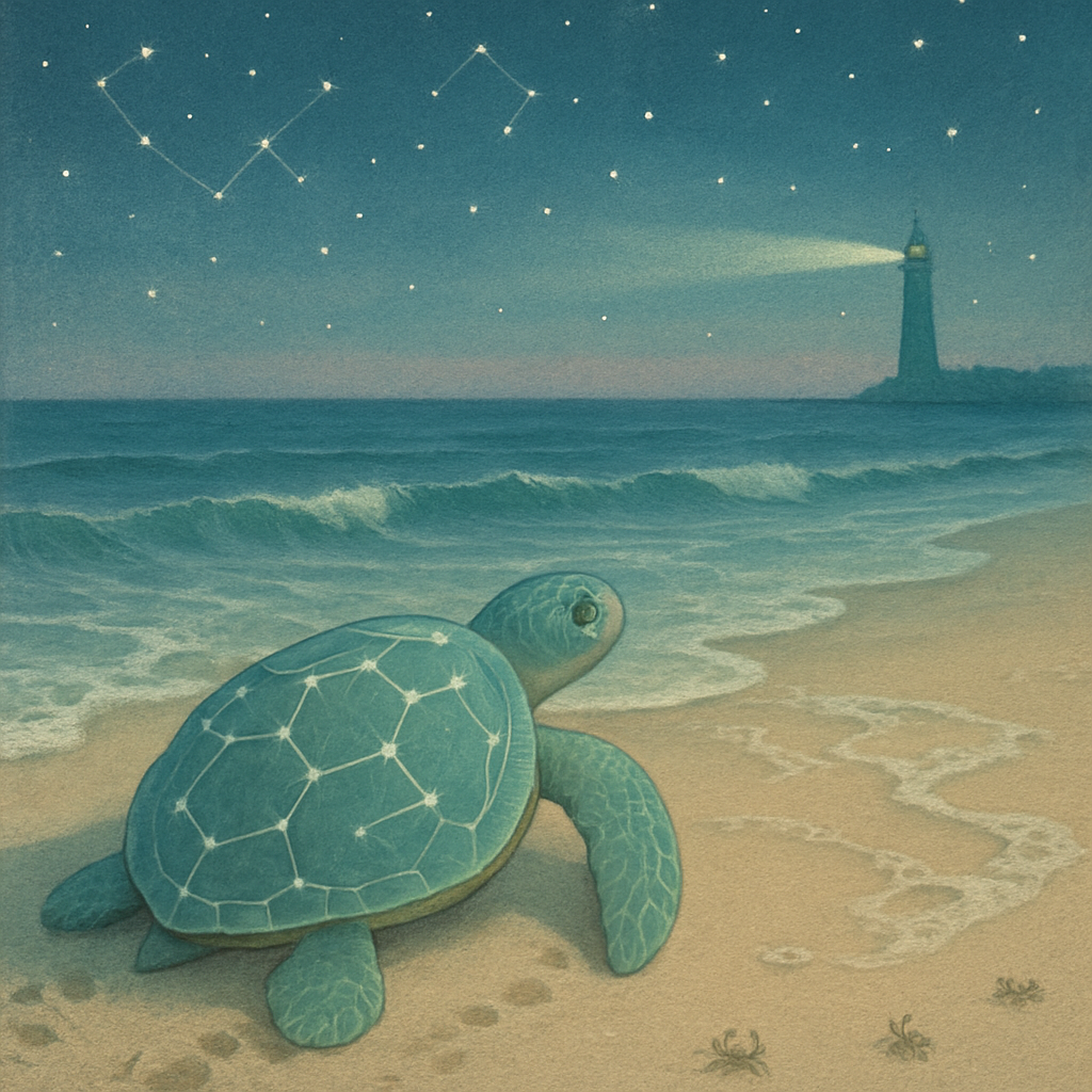 Turtle Starshore Pilgrim Numbered painting kits