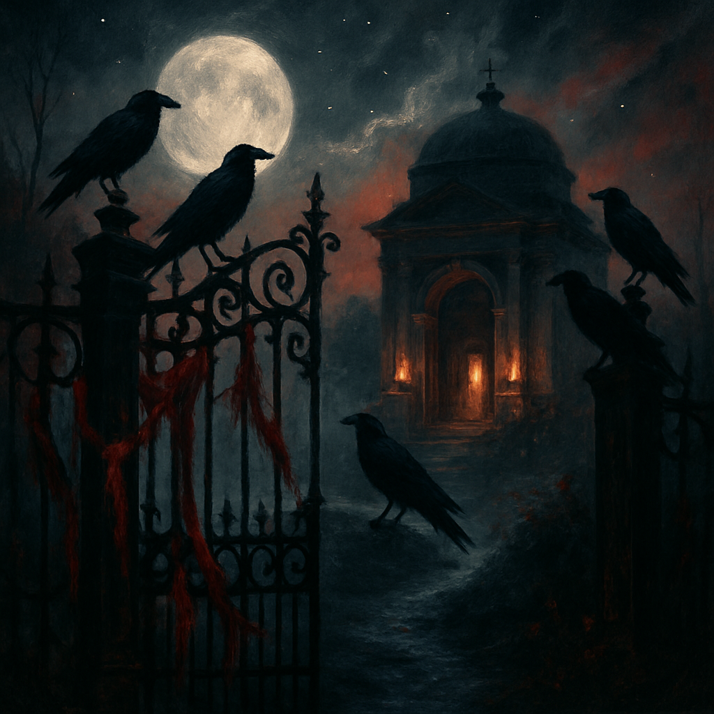 Ravenwatch Cemetery Gate paint by color