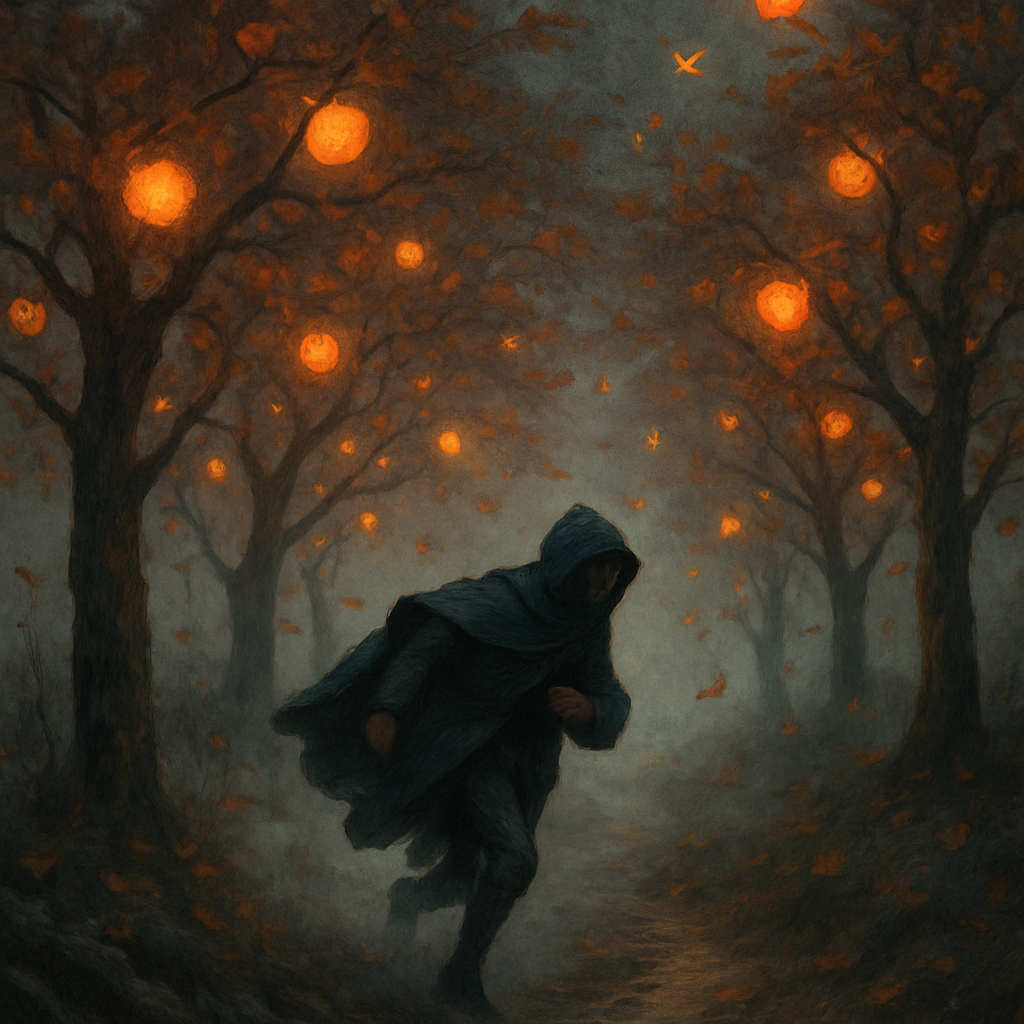 The Gloam Orchard Path DIY paint by numbers