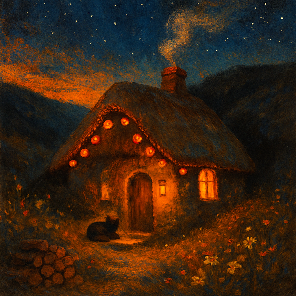 Thatch And Lantern Hollow Numbered painting kits