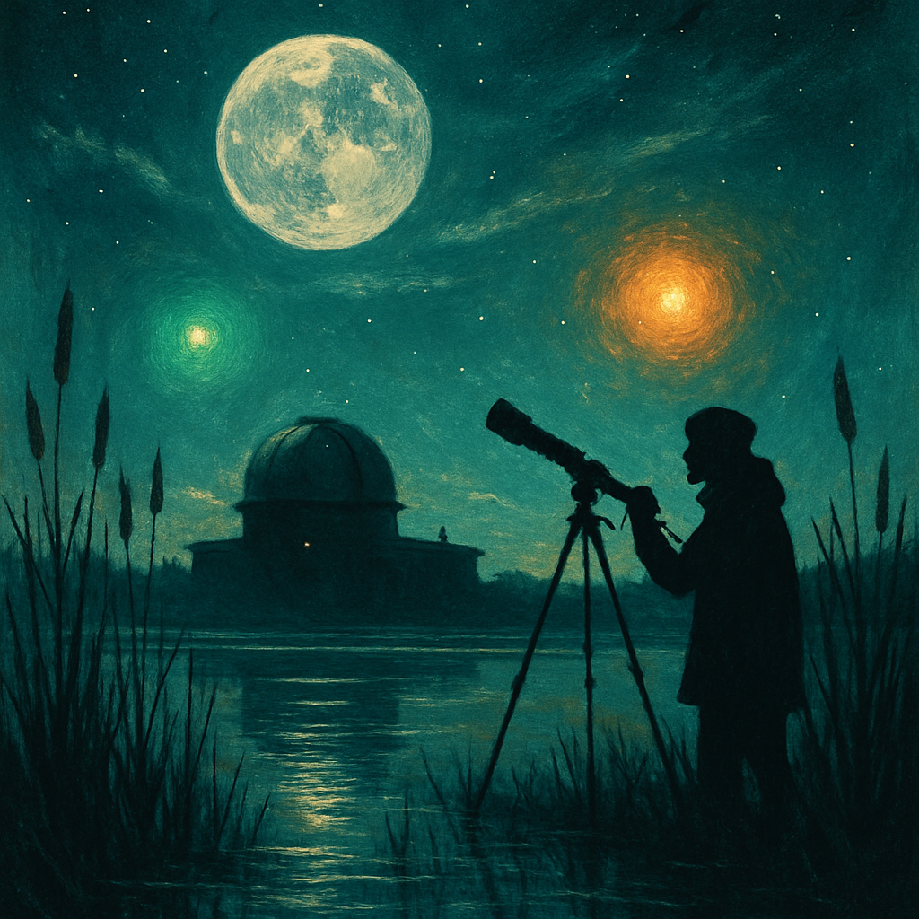 The Marshlight Observatory paint by color